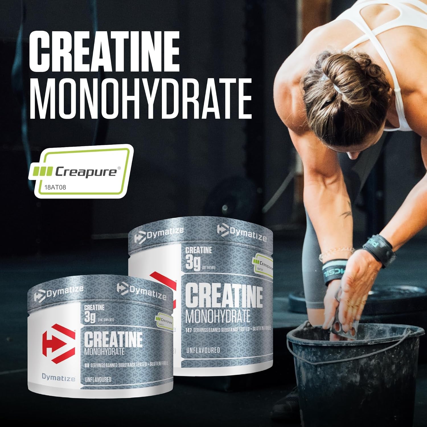Dymatize - Creatine Monohydrate - 100% Creapure Creatine