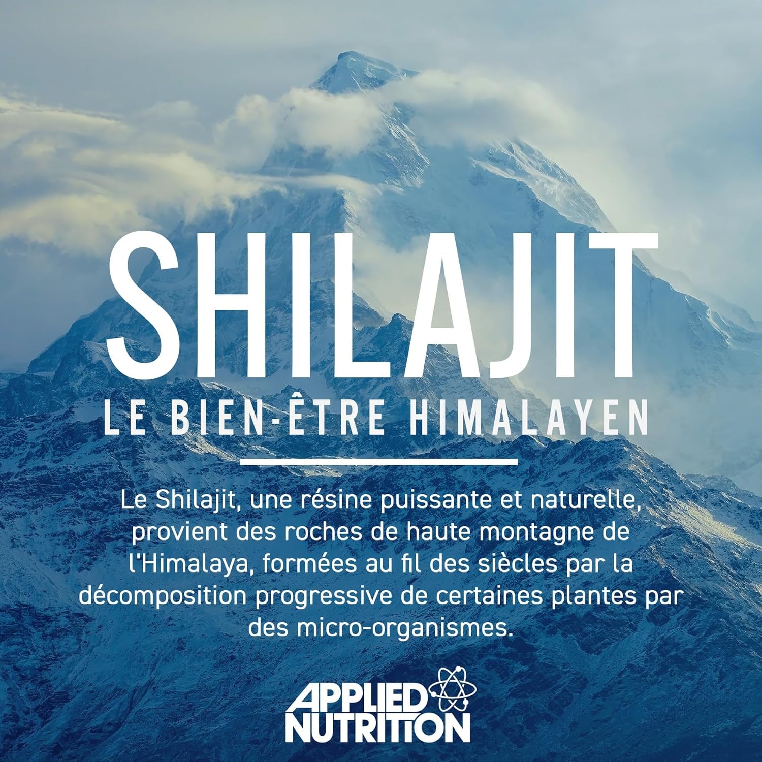Applied Nutrition - Gélules De Shilajit 30000 Mg - Compléments de Shilajit en Gélules