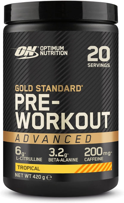ON - Gold Standard Pre Workout - Boost votre énergie et votre concentration