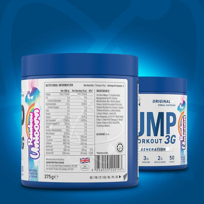 Applied Nutrition - Pump 3G Pre Workout - Pré-Entraînement, Booster Énergie, Concentration et Performance 